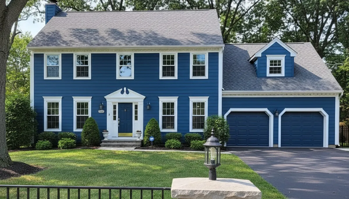 Fresh exterior house painting with smooth, durable finish on Cherry Hill NJ home for lasting curb appeal