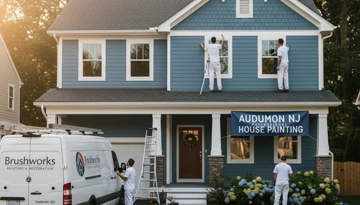 Professional house painters in Cherry Hill NJ providing expert exterior painting services