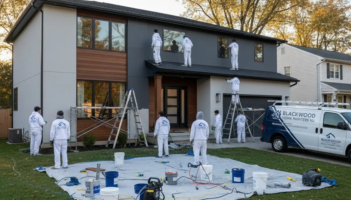 Professional house painters in Cherry Hill NJ providing expert exterior and interior painting services