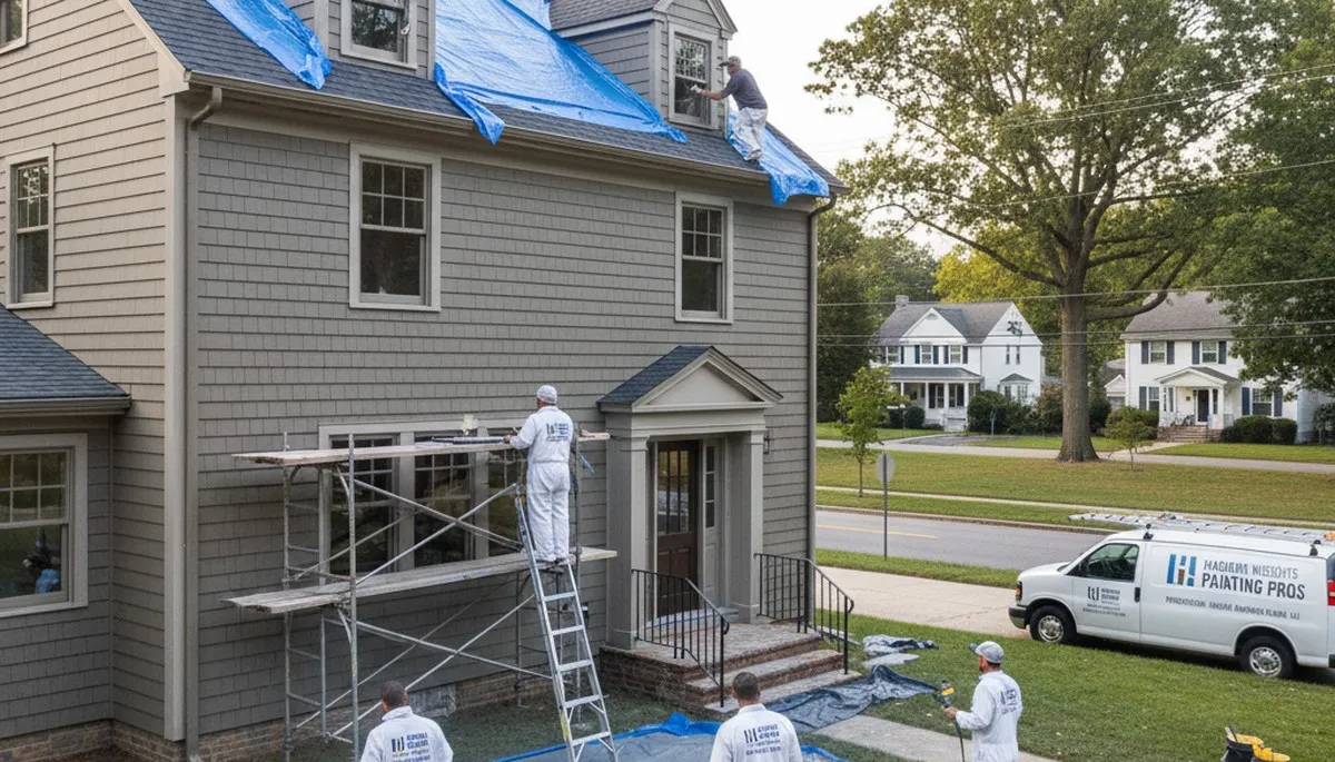 Professional house painters in Cherry Hill NJ delivering expert exterior and interior painting services
