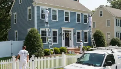 House painters serving Cherry Hill, NJ, providing professional residential painting services