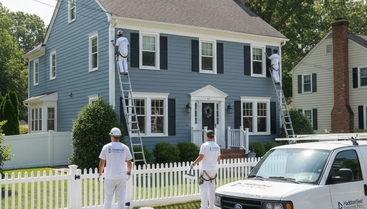 Professional house painting service in Cherry Hill, NJ for interior and exterior homes