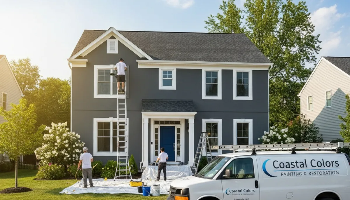 Professional house painting service in Cherry Hill, NJ for interior and exterior home updates