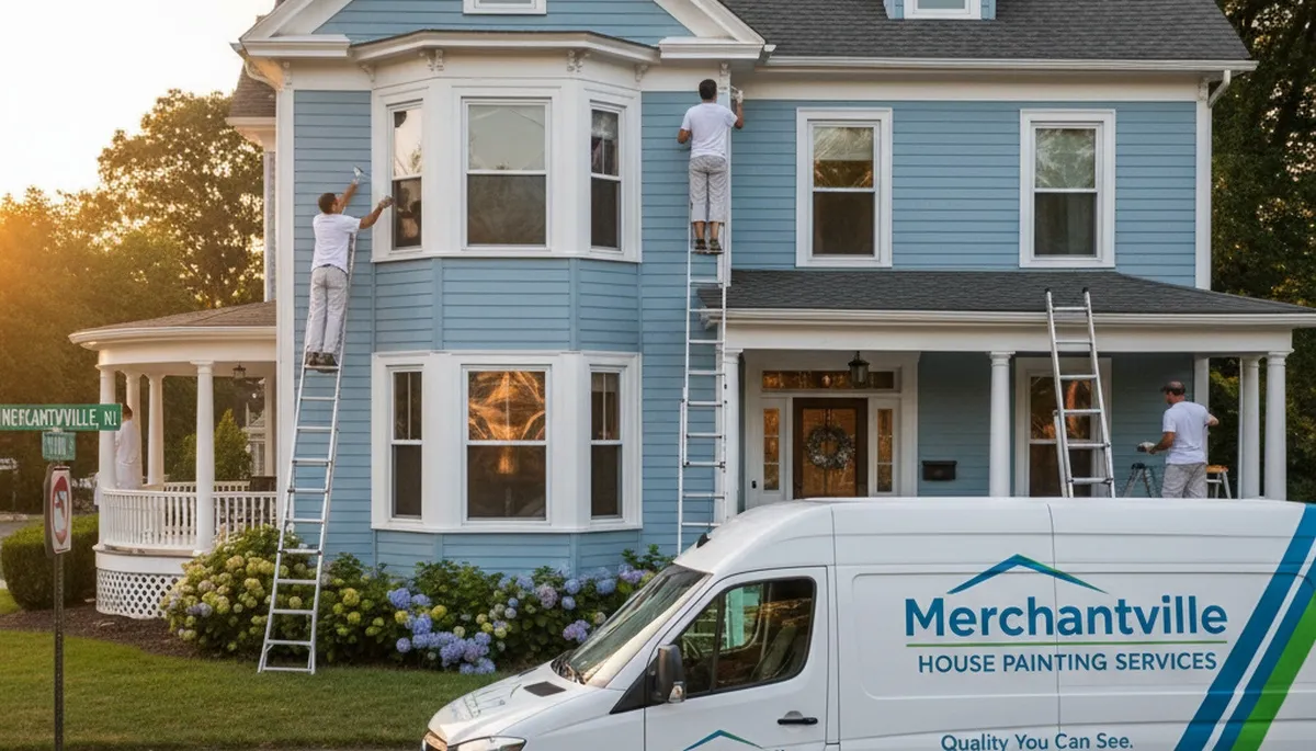 Professional house painters in Cherry Hill NJ providing expert exterior home painting services