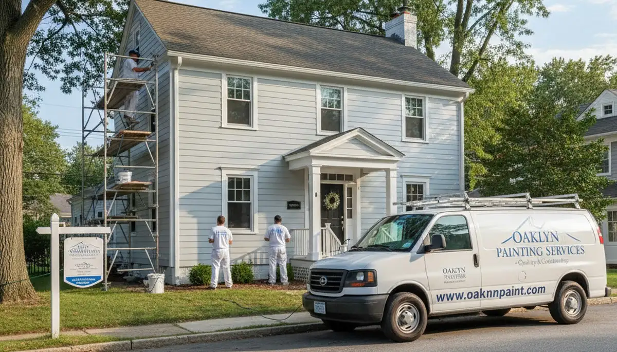 Professional house painting service in Cherry Hill, NJ for interior and exterior home painting