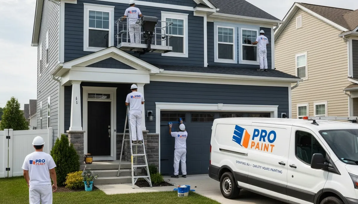 Professional house painters in Cherry Hill NJ providing expert exterior home painting services